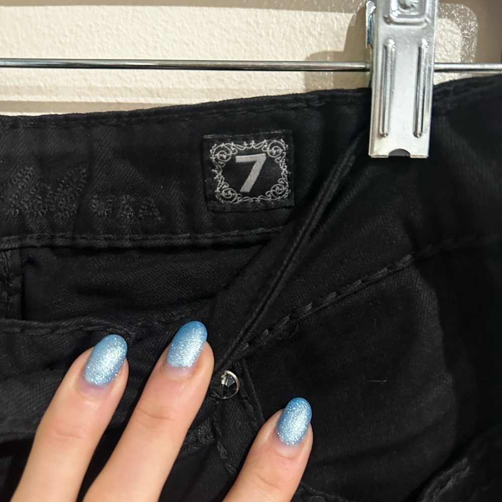 Jeweled Bootcut Jeans - Picture 8 of 12